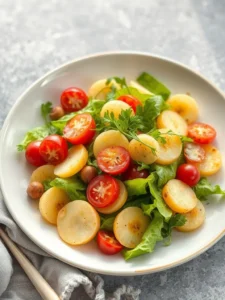 Délicieuse recette de salade pomme de terre – Un plat incontournable