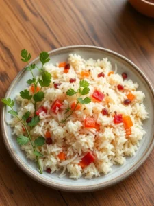 Préparez un délicieux riz cantonais à la maison