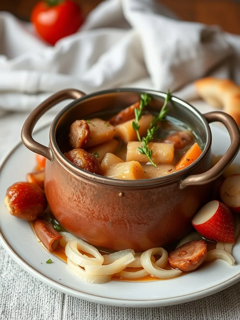 La recette traditionnelle du pot au feu : un plat réconfortant