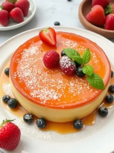Découvrez la recette parfaite de flan pâtissier