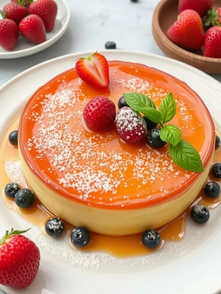 Découvrez la recette parfaite de flan pâtissier