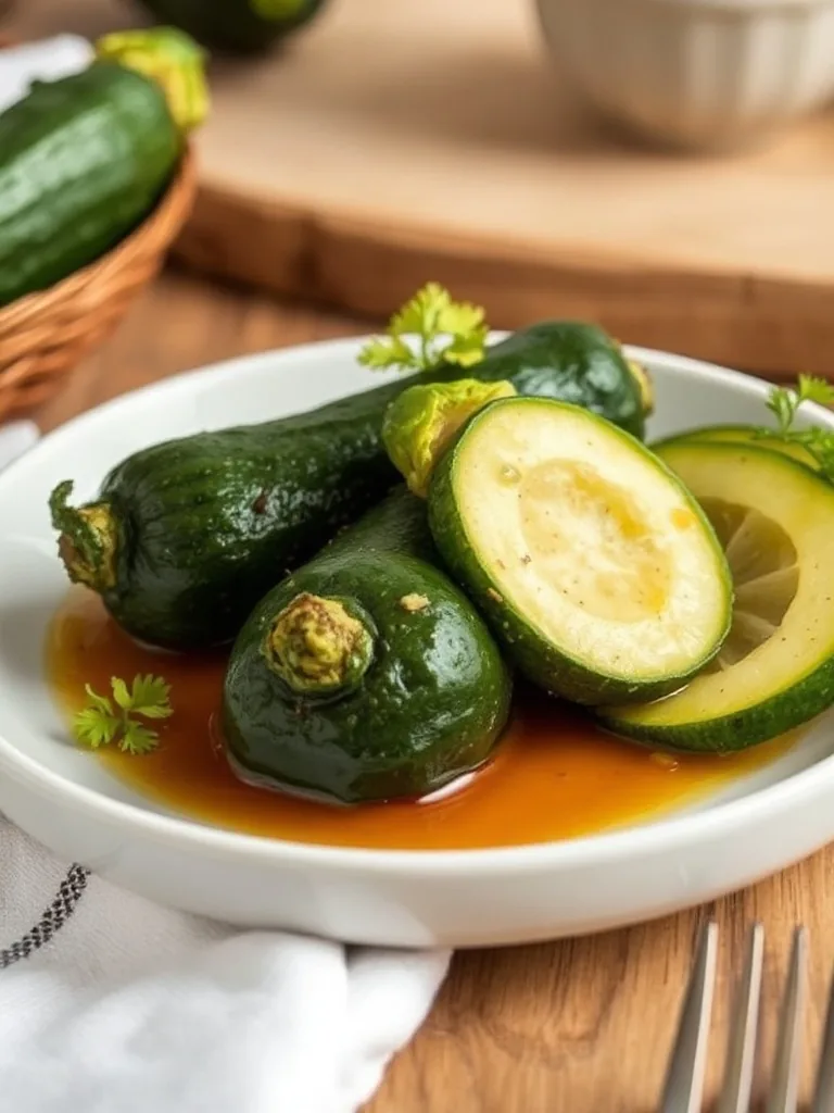 Recette délicieuse de courgette farcie à la viande