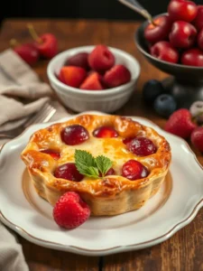 Découvrez le délicieux clafoutis au cerise : recette traditionnelle