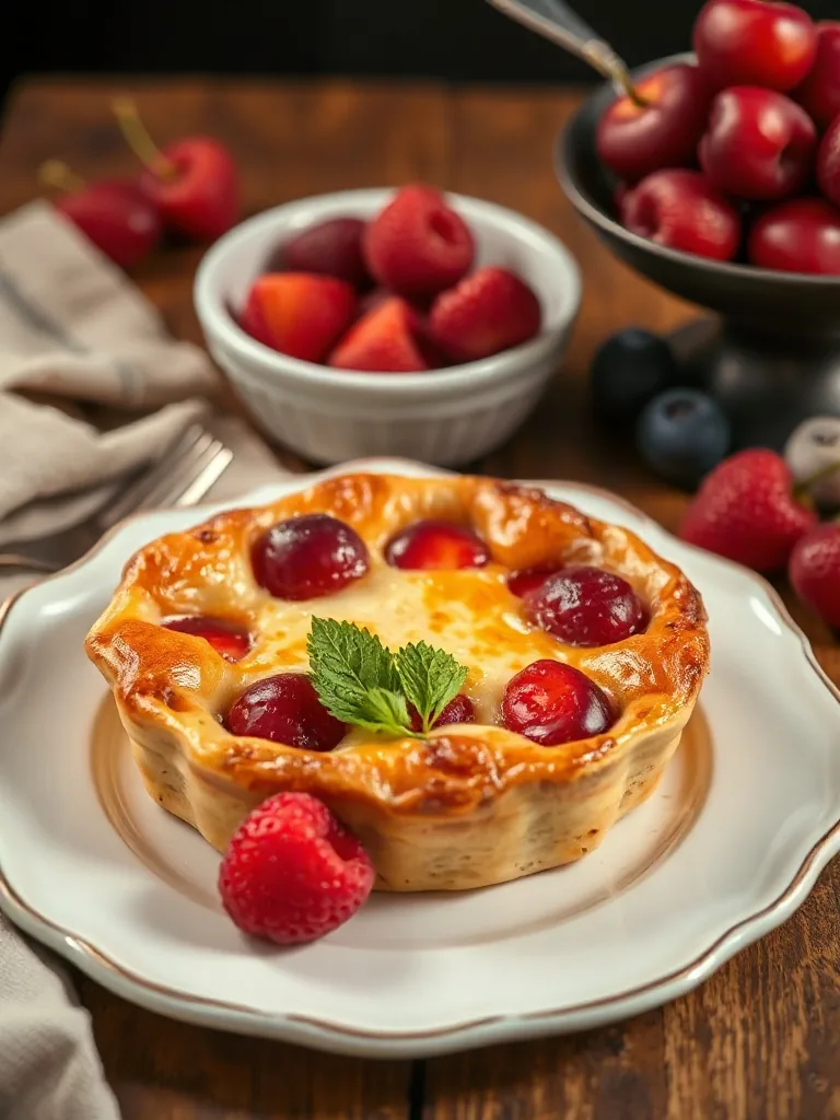 Découvrez le délicieux clafoutis au cerise : recette traditionnelle