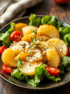 Recette délicieuse de salade de pomme de terre : un classique incontournable