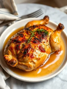 Cuisse de Poulet au Four: Recette Savoureuse et Facile