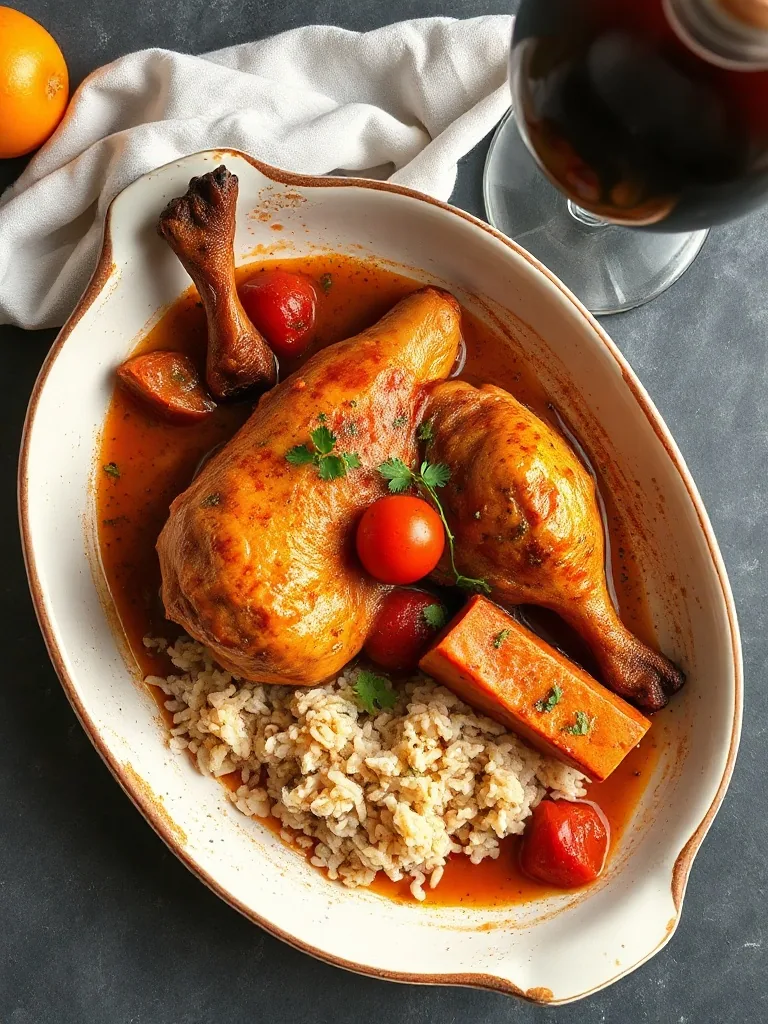 Recette de Tajine Poulet Savoureux et Authentique
