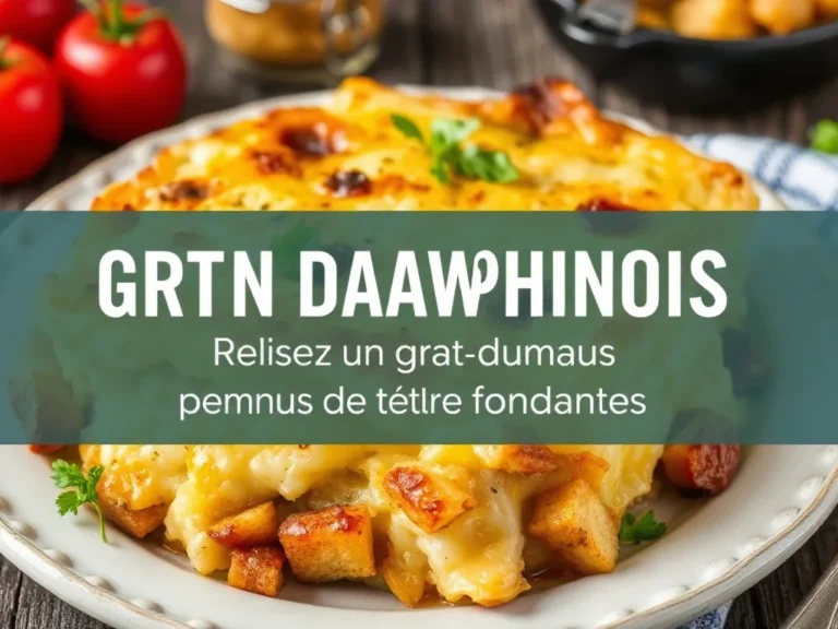 – gratin dauphinois → Réalisez un gratin dauphinois crémeux avec des pommes de terre fondantes : Comparaison et critique