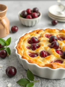 Recette Clafoutis aux Cerises : Un Délice Traditionnel à Ne Pas Manquer