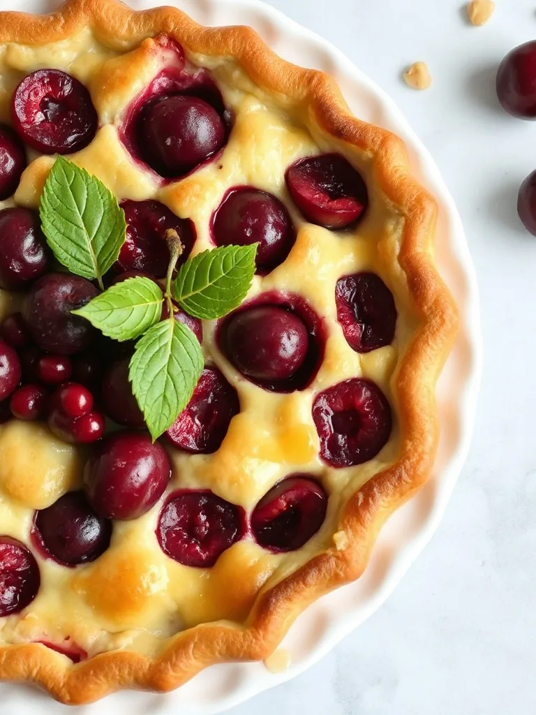 Recette du Clafoutis aux Cerises : Un Délice Traditionnel