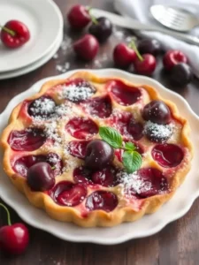 Recette Clafoutis Cerises : Un Délice Françai à Ne Pas Manquer
