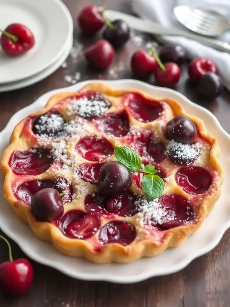 Recette Clafoutis Cerises : Un Délice Françai à Ne Pas Manquer