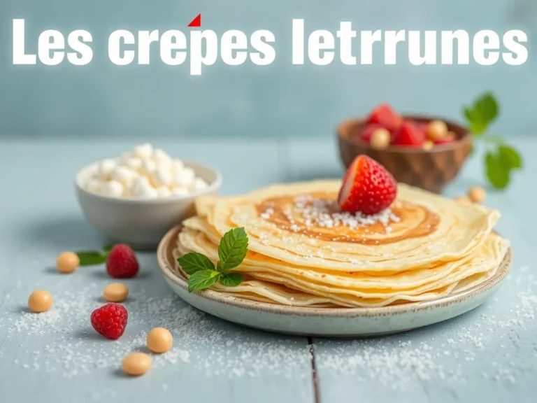 Les crêpes légères : – recette des crêpes → Suivez cette recette des crêpes pour des résultats légers et dorés.