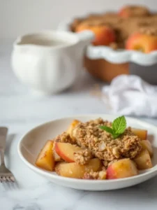 Recette Crumble aux Pommes : Un Délice à Partager