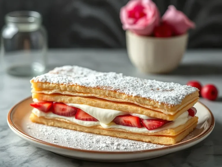 – mille feuille → Réalisez un mille feuille croustillant avec une crème pâtissière onctueuse : un délice à découvrir !