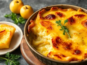 – gratin dauphinois → Réalisez un gratin dauphinois crémeux avec des pommes de terre fondantes : une exploration comparative
