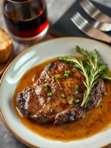 Recette délicieuse de steak au poivre : un classique français