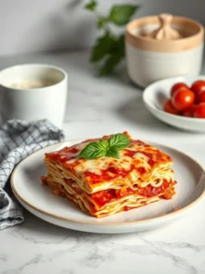 Recette de lasagne maison : le plat réconfortant parfait