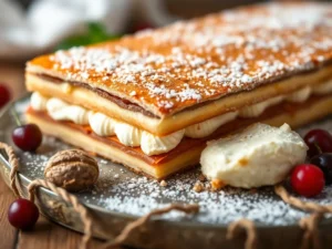 – mille feuille → Réalisez un mille feuille croustillant avec une crème pâtissière onctueuse : Comparaison et Critique