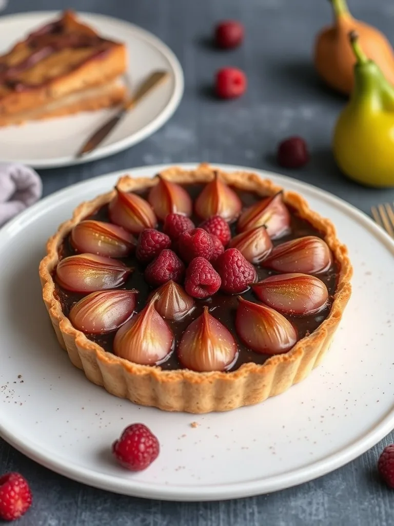 Recette de Tarte aux Poires Chocolat : Un Délice Sucré à Ne Pas Manquer