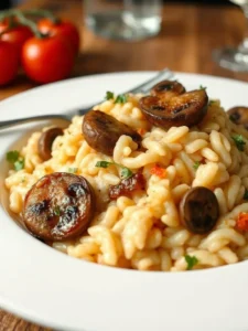 Risotto Champignon: Recette Délicieuse et Crémeuse