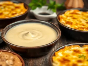 – bechamel → La sauce bechamel maison apporte une texture crémeuse à vos plats gratinés : Comparaison et avis